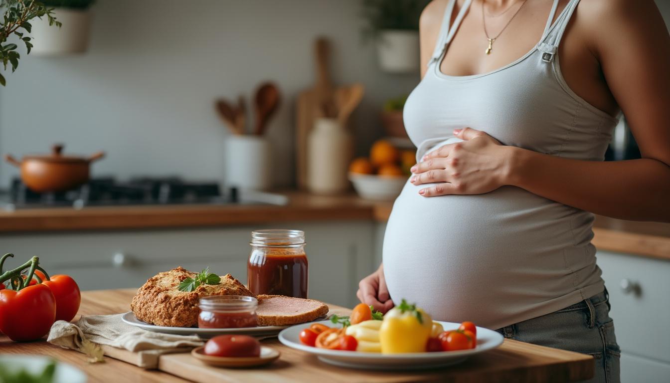 découvrez les risques potentiels liés à la consommation de pâté pendant la grossesse et les précautions essentielles à prendre pour assurer la sécurité de la future maman et de bébé.