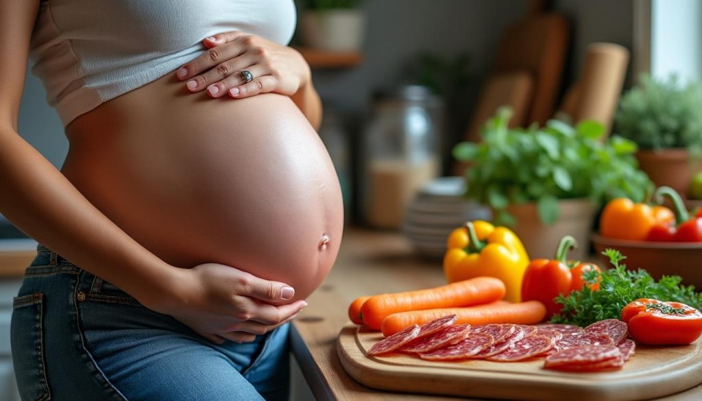 découvrez les précautions à prendre concernant la consommation de saucisson pendant la grossesse pour assurer la sécurité et la santé de la future maman et du bébé.