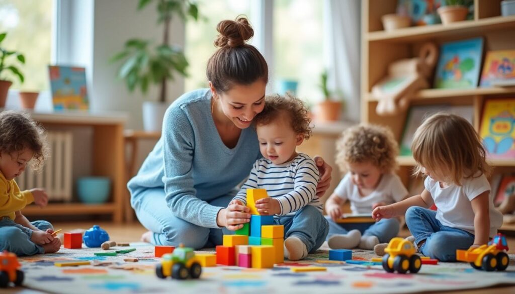 découvrez comment fonctionne une crèche familiale, un mode de garde qui combine accueil en milieu familial et accompagnement de professionnels pour le bien-être des enfants.