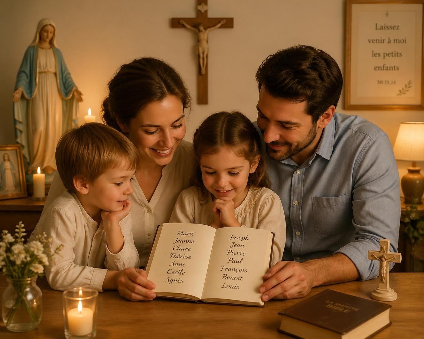 découvrez comment les valeurs spirituelles catholiques influencent encore aujourd'hui le choix des prénoms par les parents, entre traditions et inspirations contemporaines.