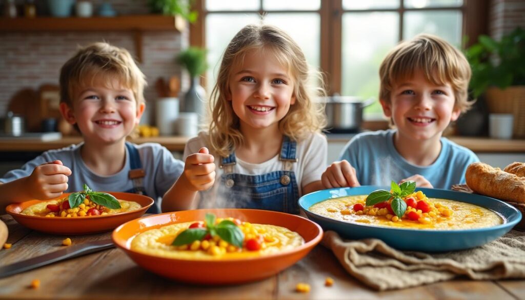 découvrez la recette de polenta favorite des enfants, simple, délicieuse et idéale pour toute la famille.