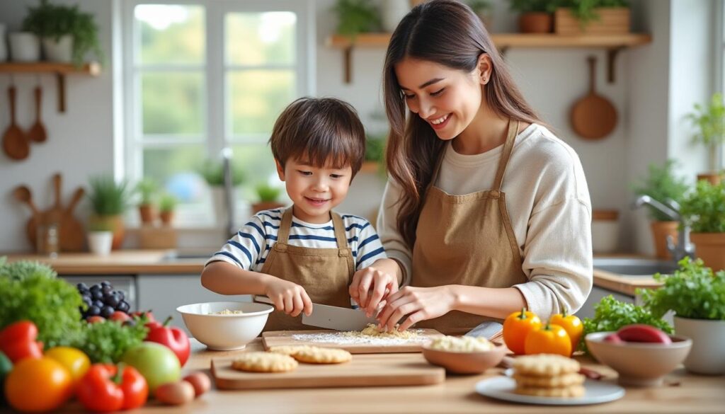 découvrez des recettes faciles à préparer avec vos enfants pour partager des moments conviviaux et gourmands en famille.