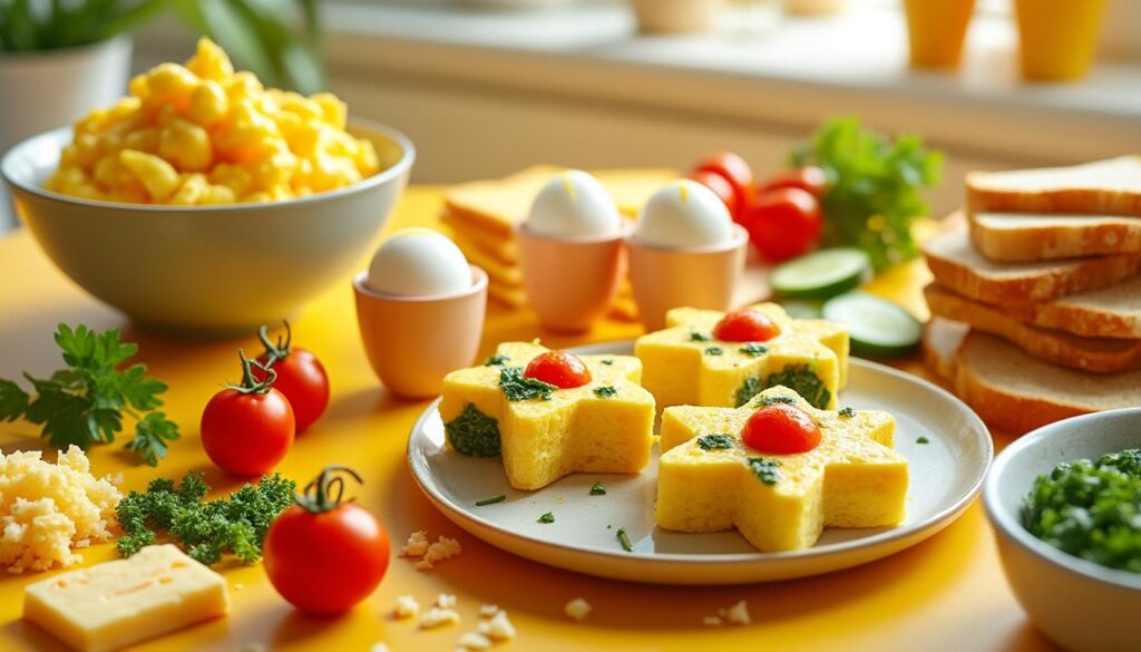découvrez des recettes faciles à base d'œufs spécialement conçues pour les enfants, avec des variations gourmandes pour tous les goûts. idéal pour des repas rapides et délicieux en famille.