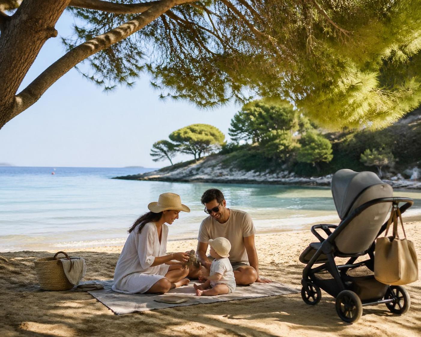 découvrez nos astuces pratiques pour des vacances sereines en famille avec un bébé, et profitez pleinement de votre séjour tout en assurant le confort et la sécurité de votre tout-petit.