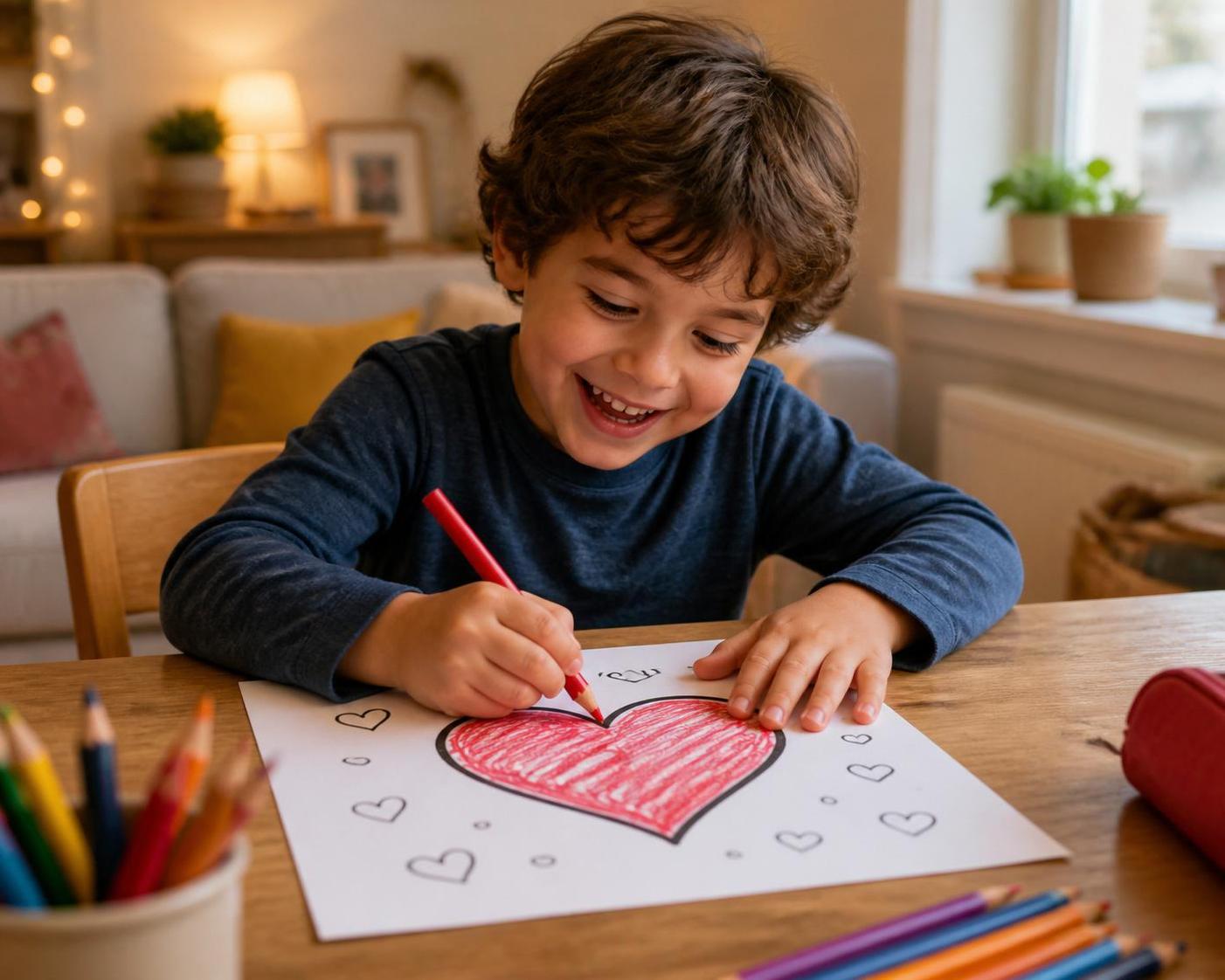 découvrez des idées créatives avec nos coeurs à colorier et à imprimer, parfaits pour occuper et divertir les enfants à la maison de manière ludique et artistique.
