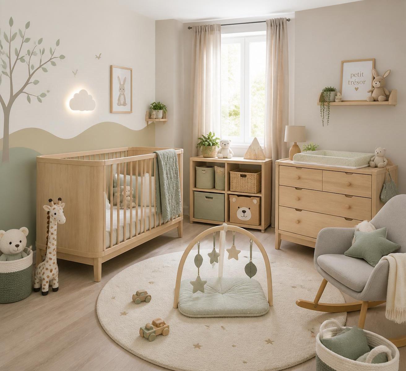 découvrez des idées déco pour une chambre bébé mixte, alliant douceur et unisexe, pour créer un univers apaisant et harmonieux adapté à tous les genres.