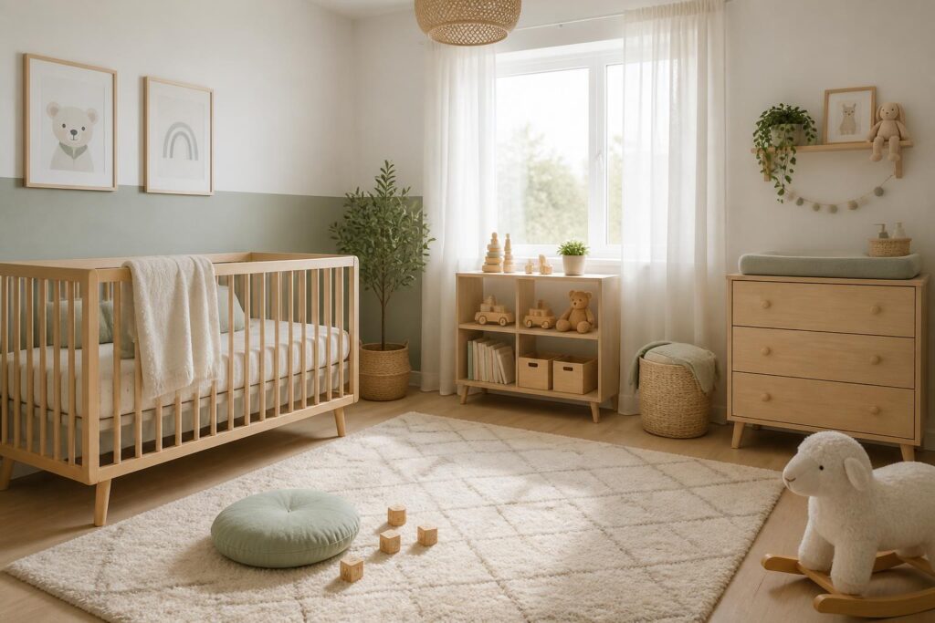 découvrez des idées de décoration pour une chambre de bébé mixte, alliant douceur et univers unisexe pour un espace harmonieux et accueillant.