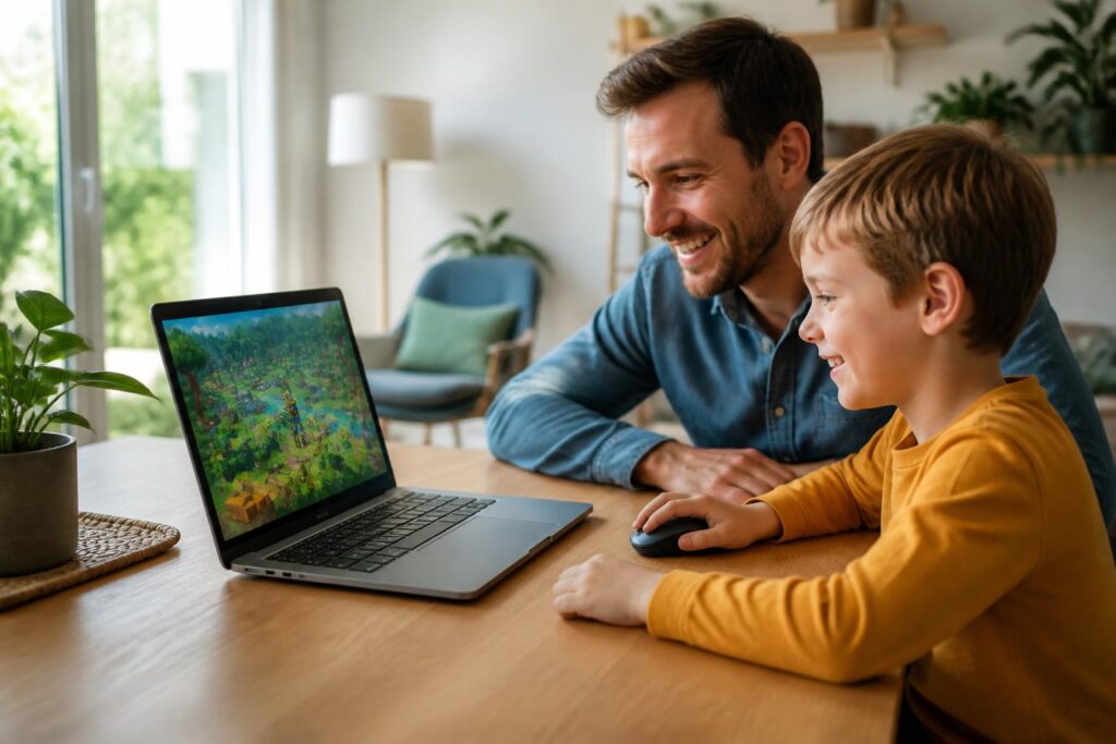 découvrez une sélection des meilleurs jeux pour macbook air adaptés aux parents et aux enfants, favorisant le plaisir en famille et un divertissement sécurisé.