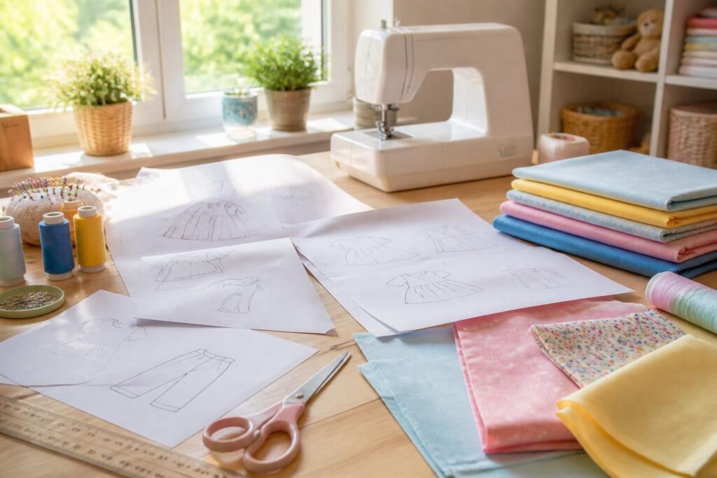 découvrez nos patrons de couture enfant gratuits à télécharger en pdf, parfaits pour débuter facilement et créer des vêtements uniques pour vos petits.