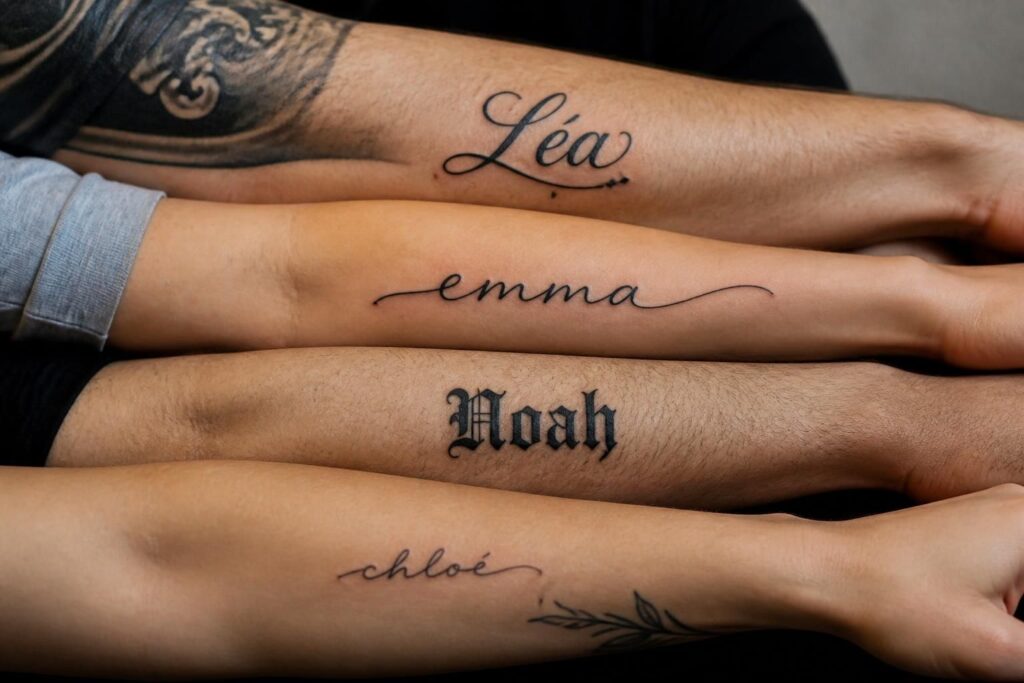 découvrez comment choisir le style de tatouage prénom en écriture qui met en valeur votre message intime avec élégance et personnalité.