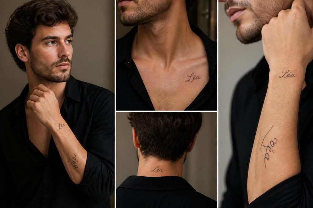 découvrez les meilleures zones pour un tatouage prénom homme et obtenez un rendu élégant et harmonieux. conseils et idées pour sublimer votre tatouage avec style.