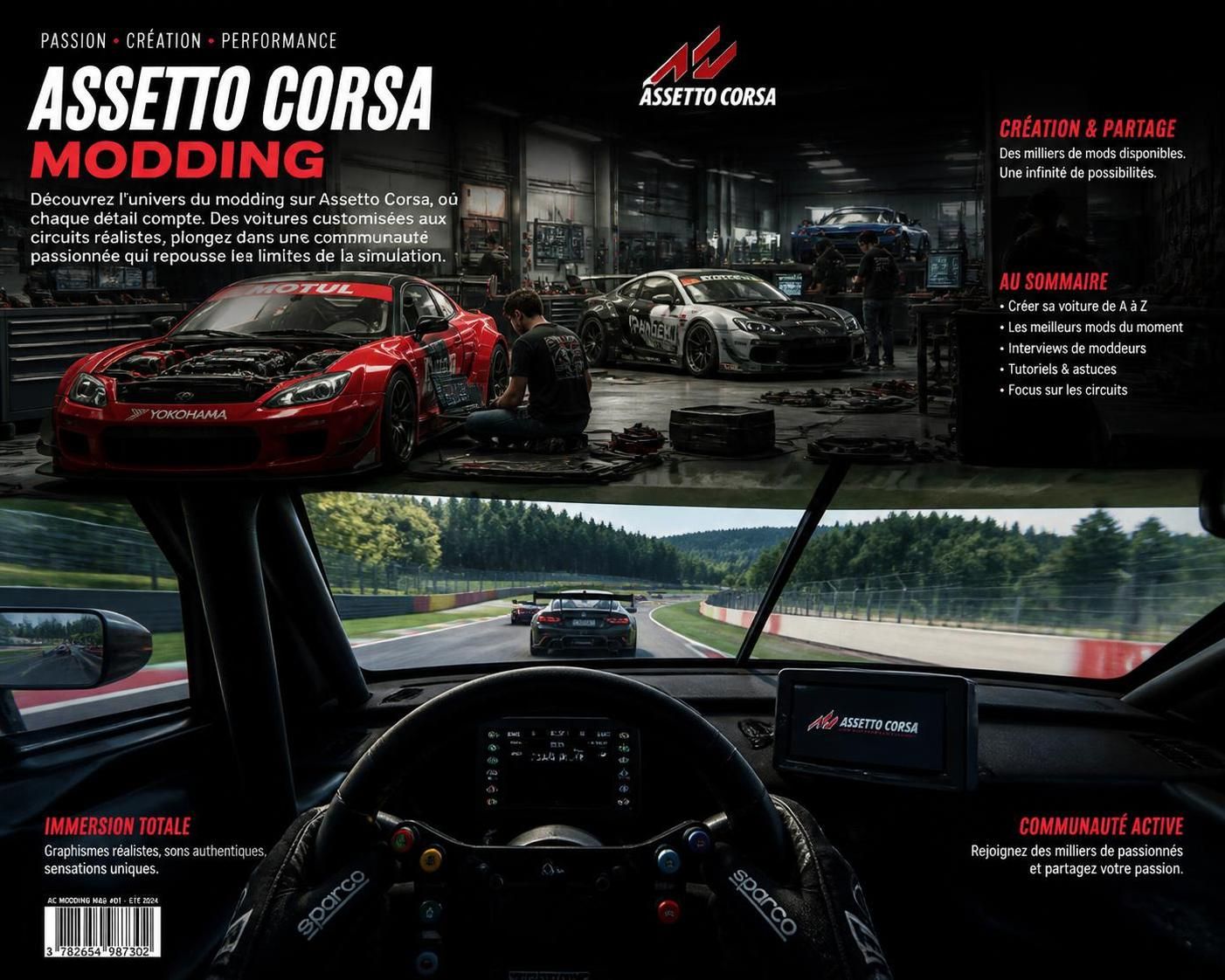 découvrez comment les modders d'assetto corsa, véritables passionnés, transforment et enrichissent le célèbre jeu de course grâce à leurs créations innovantes.