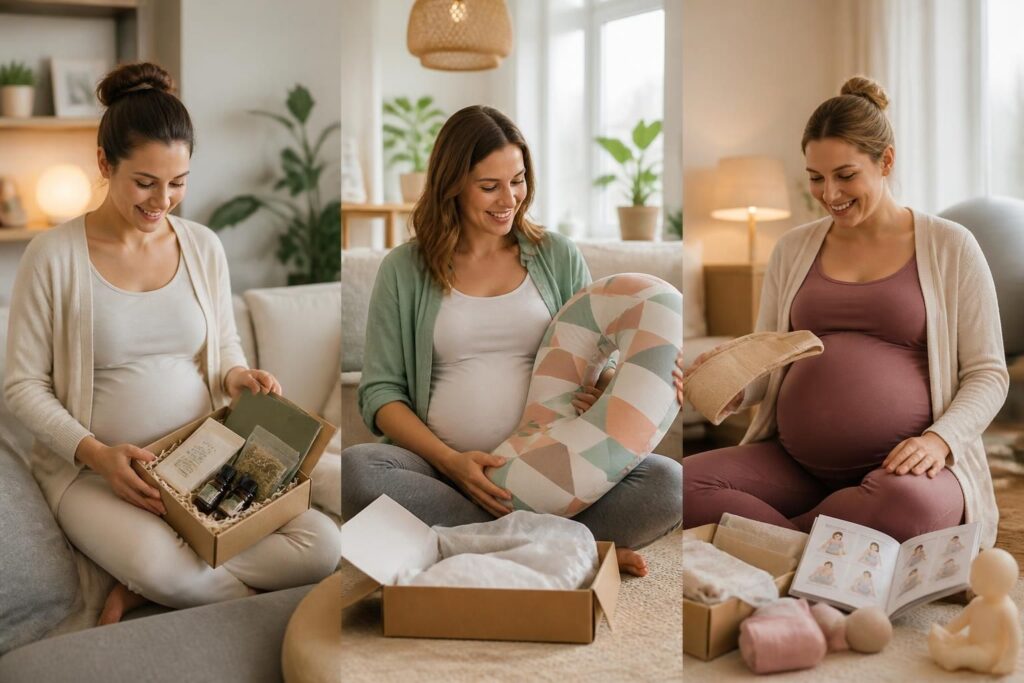 découvrez des idées cadeaux originales pour femme enceinte, adaptées à chaque trimestre de grossesse, pour accompagner et surprendre tout au long de cette belle aventure.