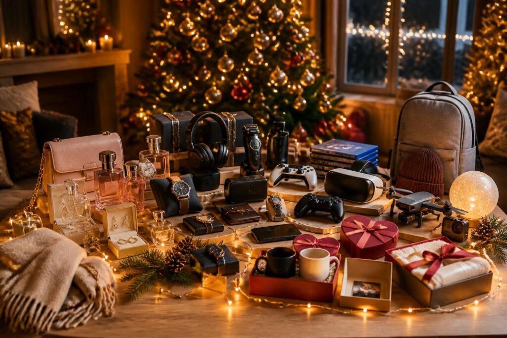 découvrez des idées cadeaux de noël originales pour femmes, hommes, ados et couples, adaptées à toutes les envies et tous les budgets.