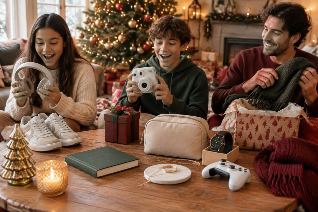 découvrez nos idées de cadeaux de noël pour ados : des suggestions originales pour filles, garçons et jeunes hommes, adaptées à tous les goûts et à tous les budgets.