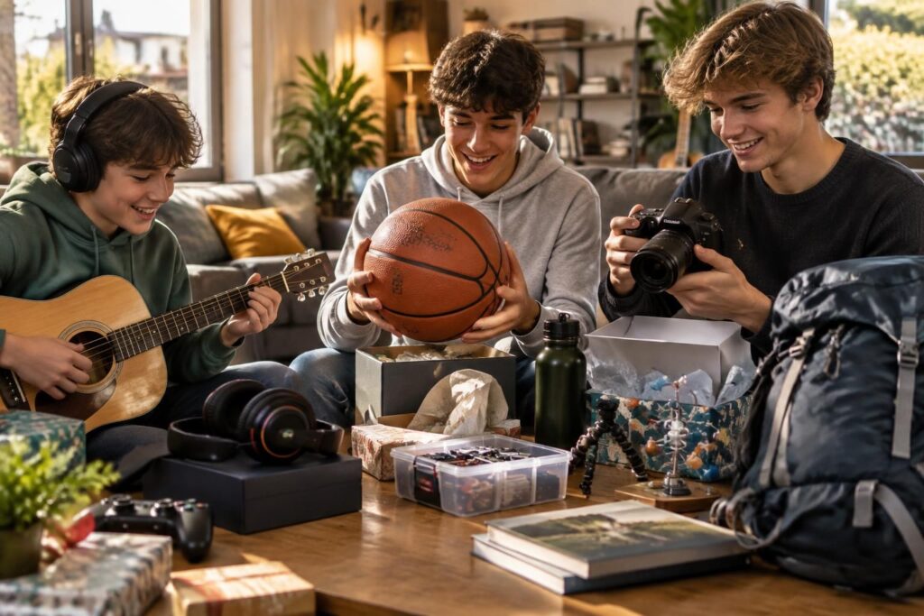 découvrez des idées de cadeaux pour un ado garçon adaptées à son âge et à ses centres d’intérêt : jeux, high-tech, sport, mode et loisirs.