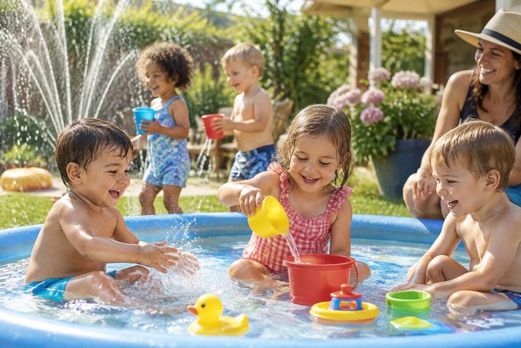 découvrez des jeux d’eau en extérieur pour les enfants de 2 à 7 ans : des activités amusantes et rafraîchissantes pour profiter de l’été en famille.